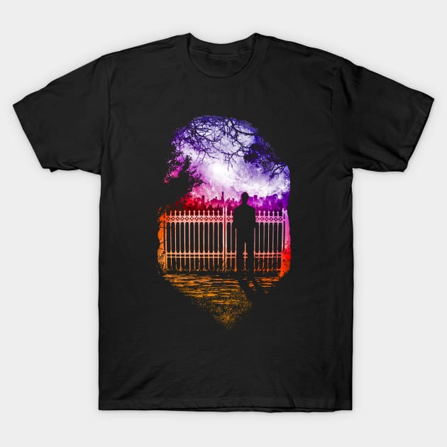 The Gate To Society T-Shirt by spacelion